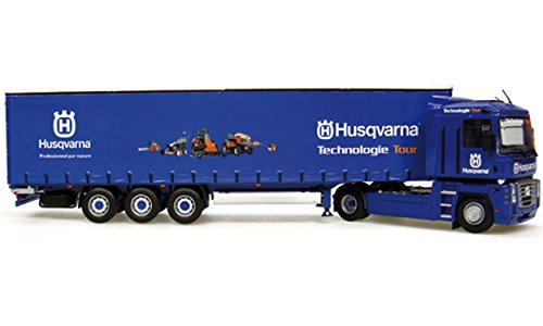 Preisvergleich Produktbild UNIVERSAL HOBBIES UH5681 RENAULT MAGNUM HUSQUARNA TEAM 1:50 MODELLINO DIE CAST