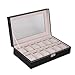 Produktbild FDS Uhrenkoffer, Uhrebox, Armbanduhr Kasten, Uhrenschatulle Box, Schmuckkasten (12)