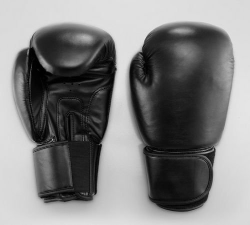 Hochwertige Boxhandschuhe in Schwarz 12 oz