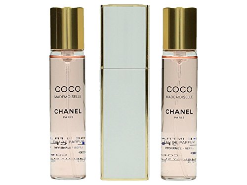 Chanel Coco Mademoiselle Eau de Parfum Twist and Spray 3 x 20ml Purse Spray