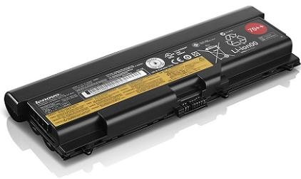 Lenovo ThinkPad Battery 70++ - Laptop-Batterie - 1 x Lithium-Ionen 9 Zellen 8400 mAh - FRU - für ThinkPad L41X, L420, L430, L51X, L520, L530, T410, T420, T430, T520, T530, W520, W530 (45N1011)