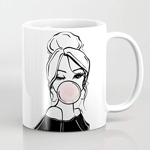 Bubble Gum Wink 11 OZ Coffee Mug