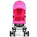ZETA VOOOM - PINK + FREE Rain Cover Baby Stroller with Large Shade Maker sun canopy ideal for holidays