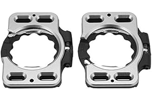 KEENSO Juego de calas para bicicletas, 1 par de fundas para calas para bicicletas de liberación rápida, convertidor adaptador de calas para bicicletas para Speedplay Zero, Pave / Ultra Light Action, X1, X2,