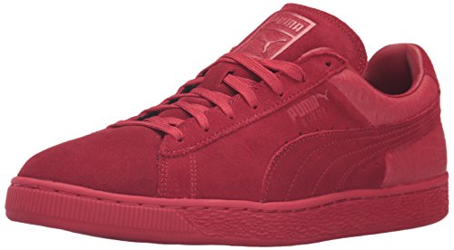 Preisvergleich Produktbild Puma Herren Suede Classic Gelegenheits Prägen Schuhe, EUR: 45, Barbados Cherry