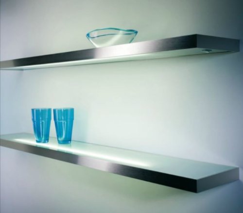 Naber, Lista 50 mit Schalter, edelstahlfb., 1200 mm, 28 Watt - 2