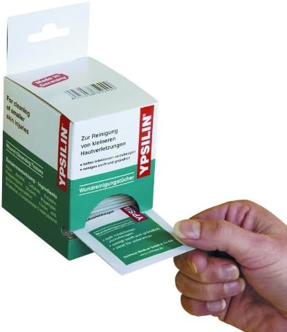 Ypsilin Wound Cleansing Tissues - Pack of 40 Tissues