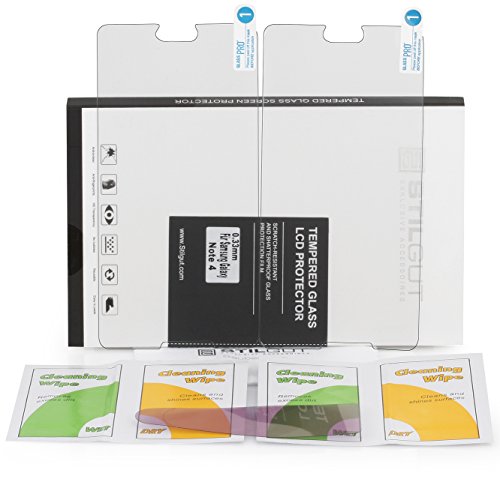 StilGut Displayschutzfolie Panzerglas für Samsung Galaxy Note 4 (2er-Pack) - 3