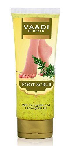 Natural Foot Scrub Cream for Calloused Dry and Feet - Natural, Anti-Fungal Therapeutic Cheeks Exfoliating Exfoliating Dead Foot Fabrics & Rejuvenates Damaged Fast Absorption 120 Gms