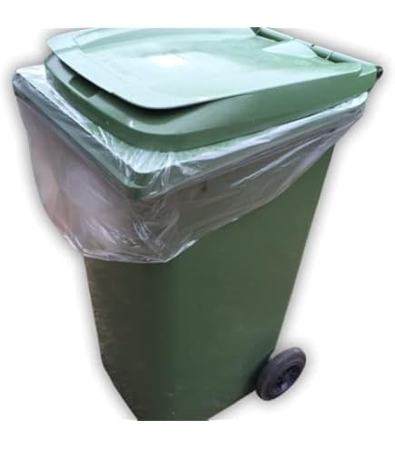 Ecobag - 20 Pack Eco-Friendly Wheelie Bin Liners - 240L
