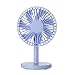 Produktbild NINGSUN_Casa ningsun Haus ningsun Notebook Lüfter Desktop Mini Elektrischer Ventilator Usb Tischventilator 3-Speed Wind Einstellbar Ventilator USB tragbar Reise – Leistungsstark und leise 1PC blau