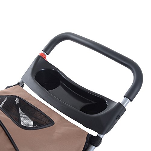 PawHut-Poussette-pour-chien-Diable-pour-animaux-domestiques-Poussette-Landau-caf-75-x-45-x-97-cm