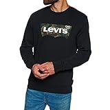 Levi's Negro Graphic Sweatshirt.