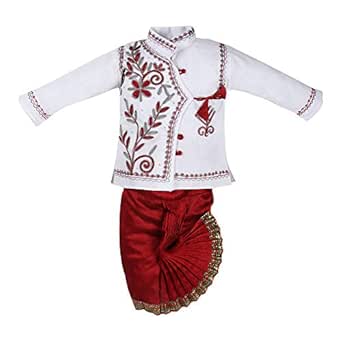 white dhoti kurta for baby boy