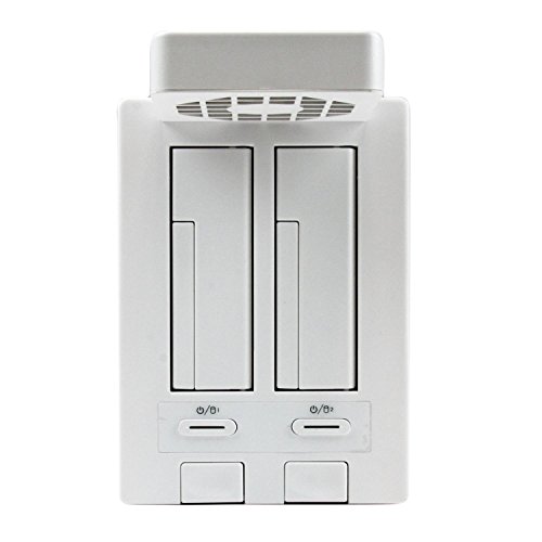 StarTech.com USB 3.0 Dual SATA/SSD Festplatten Dockingstation mit USB Schnelllade-Hub, UASP-Unterstützung und Lüfter – Weiß - 6