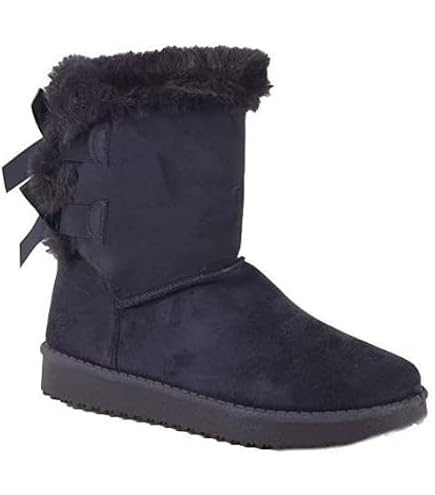 Bottes D'hiver Pour Femme – Fourrées, Antidérapantes, Style Rétro – Confortables Pour La Randonnée, La Ville Et La Neige