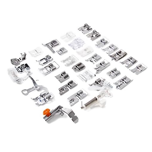 Imported 32 Sewing Machine Presser Foot Kit fit for Brother Singer Janome (Silver) - Image 9