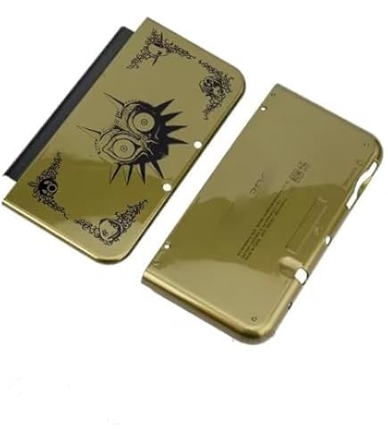 Colore rosso 3DSXL Extra Housing Case Shell Set Completo di Ricambio per Old Big 3DS XL/LL 3DSLL Console, Cover Case Esterno Piastre + Pulsanti/Viti/Pennino/Protezione/Adesivi