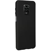 Nevarium Xiaomi Redmi Note 9 Pro Kılıf Yumuşak Dokulu Silikon - Siyah