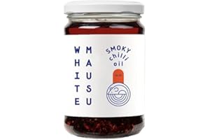 White Mausu Smoky Chilli Oil - 240g | Fruity Chipotle Morita Chilli Oil | Spicy, Smoky & Slightly Sweet | Vegan, Versatile Condiment for Any Meal | from SuperfoodUK (Pack of 1)