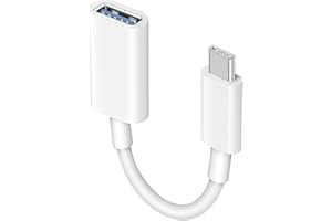 SOOIIYU Adapter USB C auf USB, OTG Typ C auf USB Adapter Kabel, kompatibel mit iPhone 16 Pro Max/15 Pro Max, iPad, MacBook Pro/Air, Samsung Galaxy S24/S23/S22/S21, Huawei