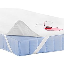 Feluna Protège-matelas imperméable en fibre de bambou, 70 x 140 cm
