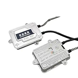 CS GLARE HID 12V 55W Quick Fast Charge Xenon HID Replacement Ballast - Silver - Set of 2 Piece