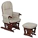 Tutti Bambini GC35 Glider Chair & Stool (Antique Pine)