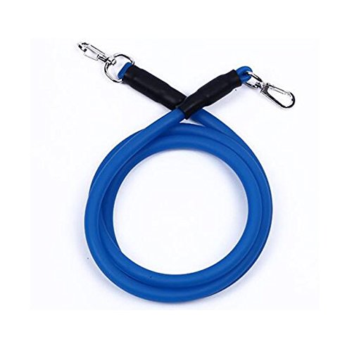 Delmkin Fitness Expander-Set Body Tube Sportgeräte 11-teiliges Set Ideal für Home Fitness – Regenbogenfarben - 6