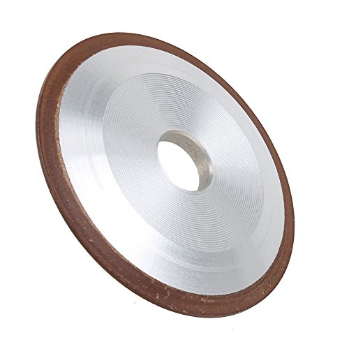 BQLZR 100mm Durchmesser One Side Kegel Ebene Harz Diamant Schleifscheibe Hartmetall Hartstahl