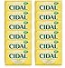 Cidal Natural Antibacterial Soap Bars 125g x 12 - Neutralises odours, Fresh