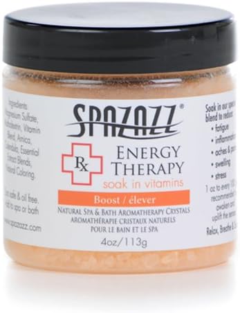 Spazazz RX Spa &amp; Bath Aromatherapy Crystals - Energy Therapy (113g)