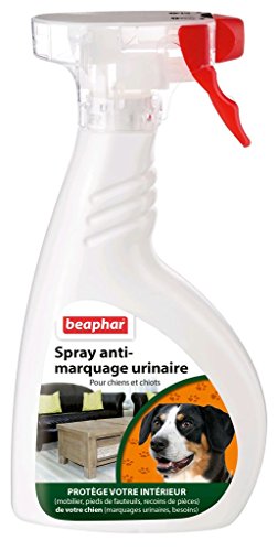 Beaphar - Spray éducateur anti-marquage urinaire intérieur - chien - 400 ml