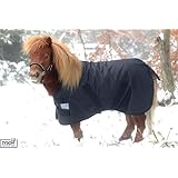 600 D 60 cm Regendecke Schwarz Winterdecke Fohlen Outdoordecke Shetty Pony Decke60 65 70 75 80 85 90 95 100 cm HIER 60 cm