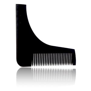 Beard template and comb by StahlBart: template shaving aid for a proper shave, grooming and stubbles | beard comb and… - Image 6
