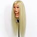 Neverland Beauty 70% 26''Blonde Hair Salon Hairdressing Model Practice Training Head Mannequin With Clamp 613# UK Stock