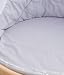 ComfortBaby® classic jersey bed sheets, suitable for SmartGrow 7-in-1 baby bed, for round and oval mattress, pack of 2