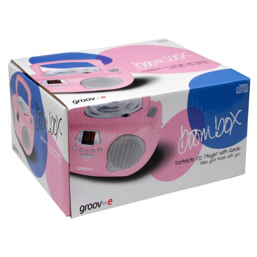 Groove CD/Radio Player - Pink