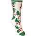 Produktbild Damen super weich & flauschig Thermo Festliche Weihnachten lounge-socken - Weihnachten Stechpalme weiß, UK Shoe Size 4-8