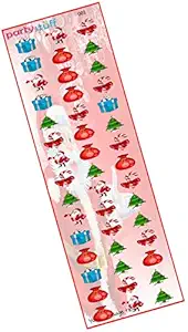 PartyStuff Christmas Theme Tambola Housie Tickets - Christmas Sequence kukuba 1 - Sequence kukuba (32 Cards)