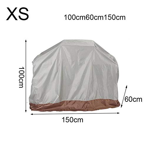 Preisvergleich Produktbild windyday Schutzhülle Wasserdicht Möbelbezug Draussen Garten Sofabezug für Tisch und Stuhl Sonnencreme Grill Terrasse Staubdicht Film Rechteckig Polyester