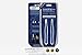 Suvorna 4" Precision Aligned Professional Tweezers Color Sets with Premium Stainless Steel, One Sharp Pointed Pair and One Slanted Tip Pair for Precision Eyebrow Shaping, Great for Ingrown Hair & Splinters, Perfect Eyebrow Trimmer, Easy Care Set, Satisfaction Guarantee (Blue)