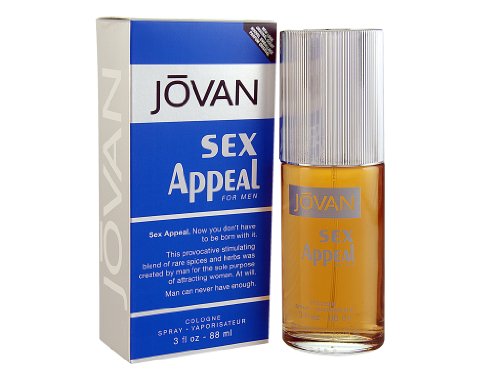 Jovan Sex Appeal by Jovan for Men - 3 Ounce EDC Spray