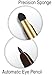 Eveline Cosmetics * Twist Up Eyeliner Pencil with Sponge * MAX PRECISION - "Smokey Eyes" - BROWN