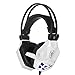 Produktbild Gaming KopfhöRer, QinMM Umgeben Stereo Spiel Headset Stirnband KopfhöRer USB 3.5mm Mit Mic FüR PC (Weiß)