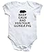 HippoWarehouse Keep calm and hug your guinea pig baby vest boys girls