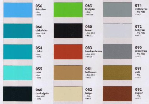 Oracal 651 – Orafol Folie Meterware 31,5 cm Folienhöhe glanz für Küche / Bad / Auto / Dekoration Farbe 10-weiß - 8