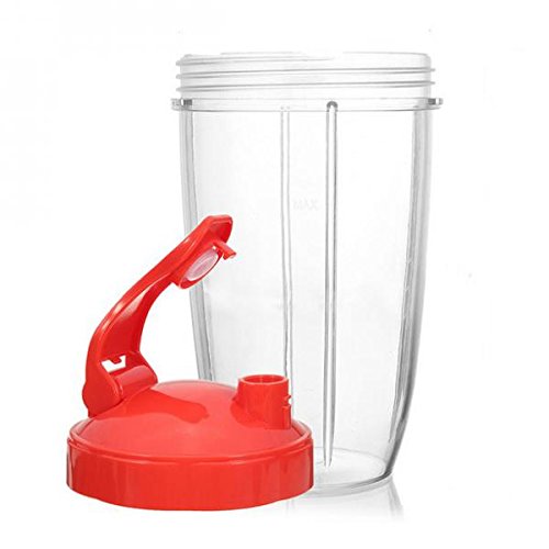 18/24/32oz Juicer Blender Extractor Cup + Red Flip Lid For Nutribullet - multi, 24oz RS.520 (72.00% Off) - Amazon