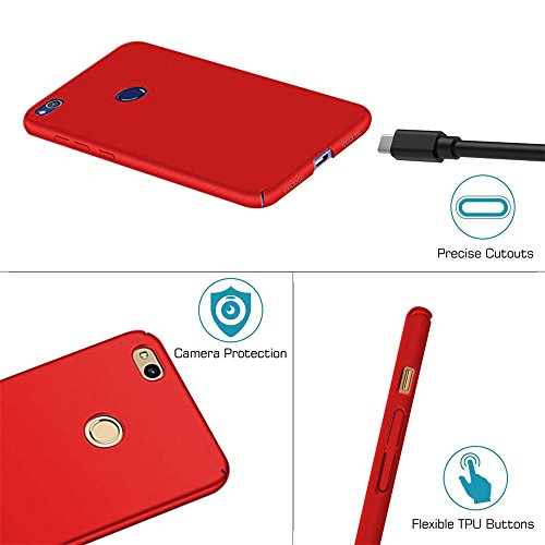 Qissy Carcasa Huawei P8 Lite 2017 Series Incluido Anti-Scratch Anti-Huella Dactilar a Prueba de Choque Suave Protective Case Cover Skin para Huawei P8 Lite 2017 Series Rojo reviews Qissy Carcasa Huawei P8 Lite 2017 Series Incluido Anti-Scratch Anti-Huella Dactilar a Prueba de Choque Suave Protective Case Cover Skin para Huawei P8 Lite 2017 Series Rojo