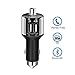 Produktbild KOBWA Bluetooth FM Transmitter, KFZ FM Transmitter Radio Adapter MP3 Transmitter-FM Transmitter mit 2 USB Auto Ladegerät und Freisprecheinrichtung für IOS- und Android-Geräte